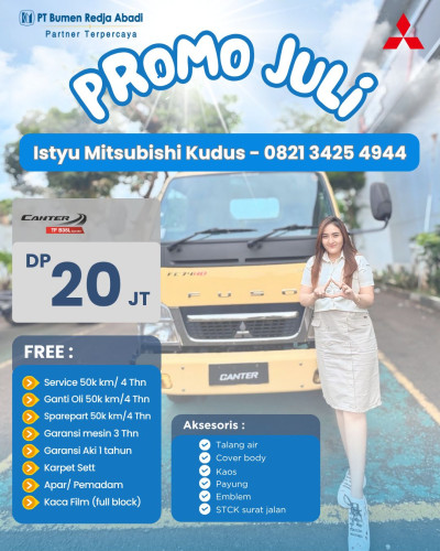 Special Promo Mitsubishi Canter demak 2025