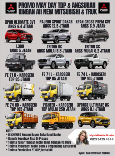 Promo Kredit Mitsubishi demak 2025